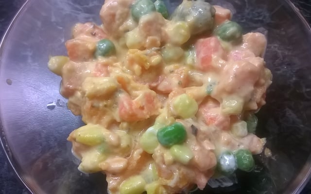 Maionese de batata doce