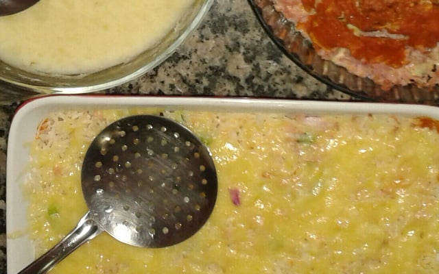 Arroz à parmegiana