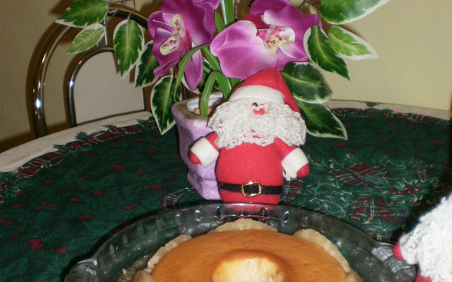 Pudim de abacaxi com leite condensado