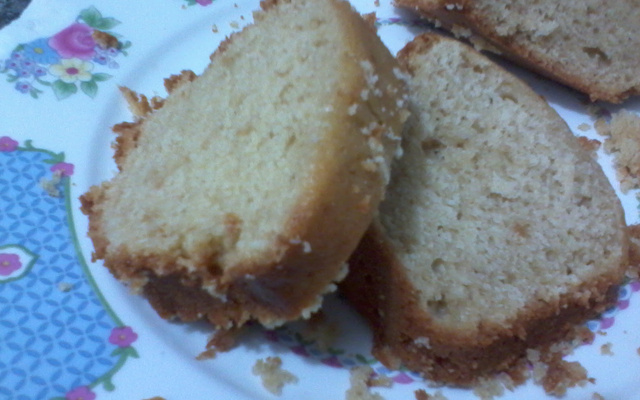 Bolo simples de maçã