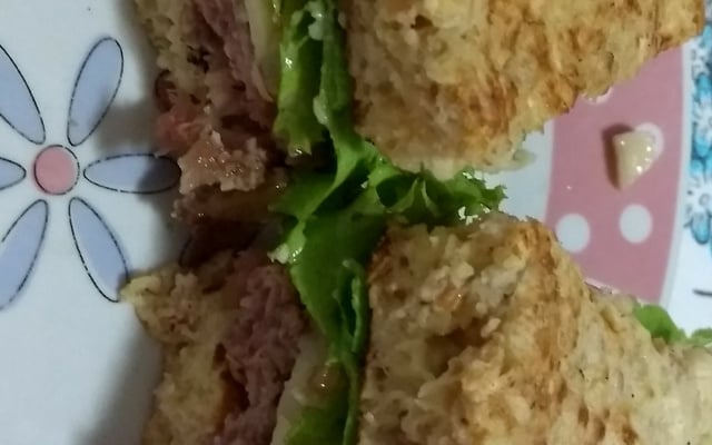 Pão fit de frigideira