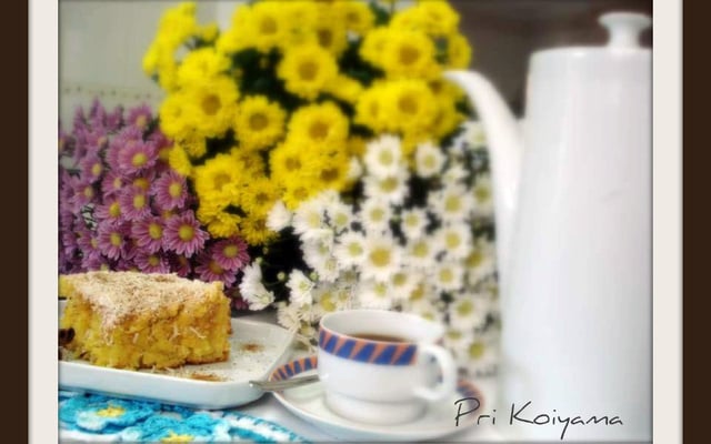 Bolo de milho cremoso