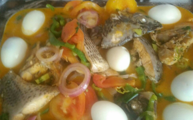 Peixe no leite de coco