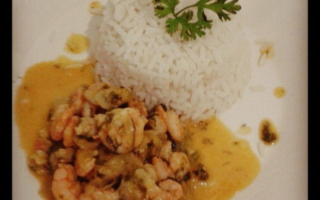 Moqueca de camarão