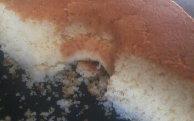 Bolo de arroz com coco
