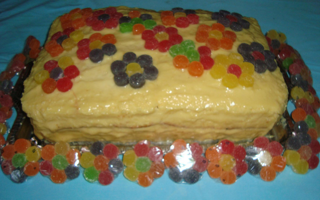 Recheio e cobertura para bolos