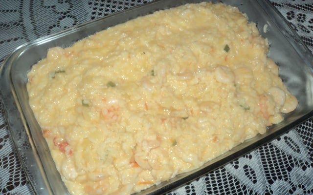 Arroz de camarão