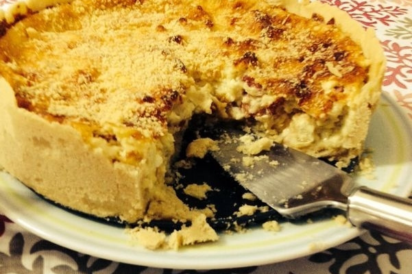 Quiche de ricota à moda Kukalucas
