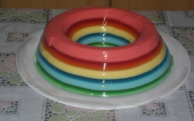 Arco-Iris de Gelatina