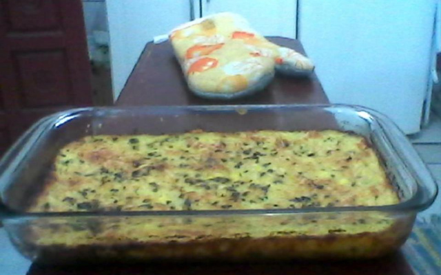 Souflé de chuchu rápido e prático