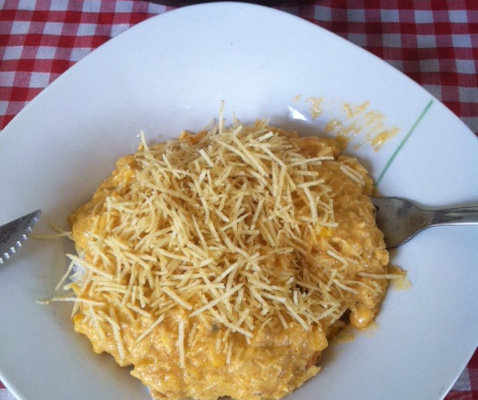 Bobó de frango sem mandioca