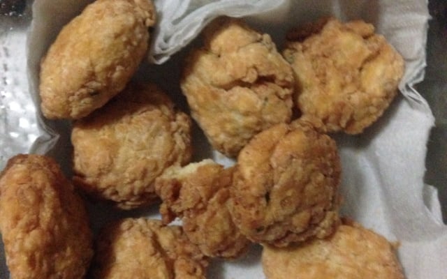 Bolinho de arroz simples da Valéria