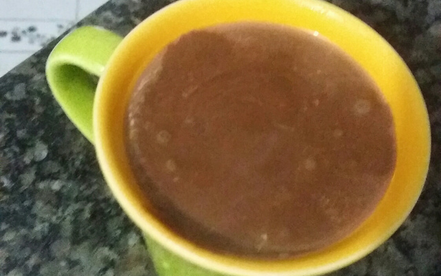 Chocolate quente Fran Vanessinha