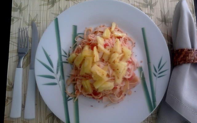 Espaguete Tropical