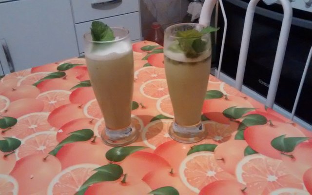 Raspadinha de hortelã