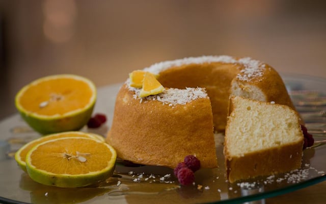 Bolo de Laranja com Casca