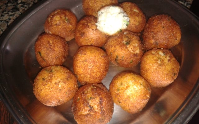 Bolinho de arroz diferente