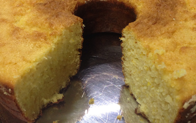 Bolo para celíaco (sem glúten)