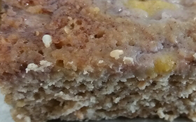 Bolo de banana sem glúten