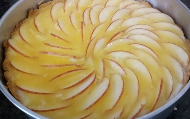 Torta de maçã americana  