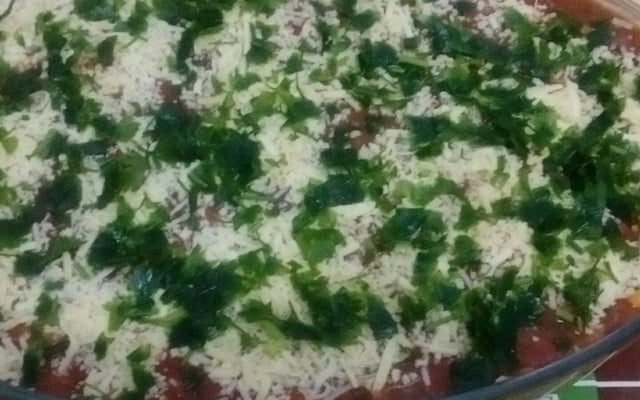 Lasanha com massa de panqueca