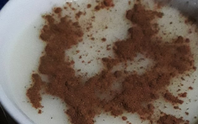 Mingau de maisena delícia