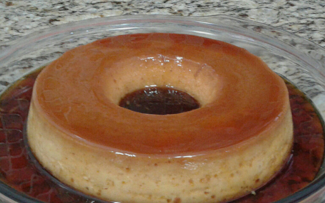 Pudim de milho verde