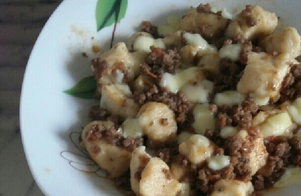 Nhoque de aipim (mandioca ou macaxeira)