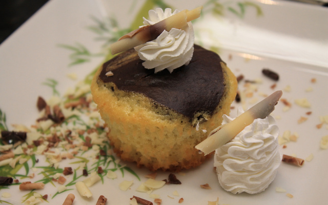 Muffin preto e branco
