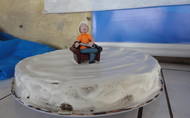 Bolo de noiva de ameixa