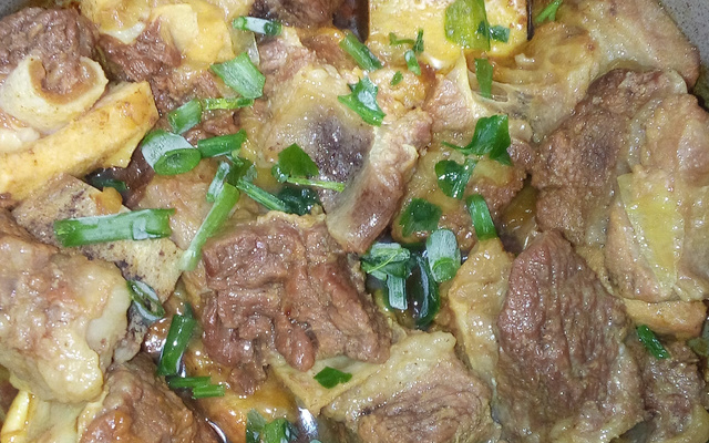 Costela no bafo na panela de pressão