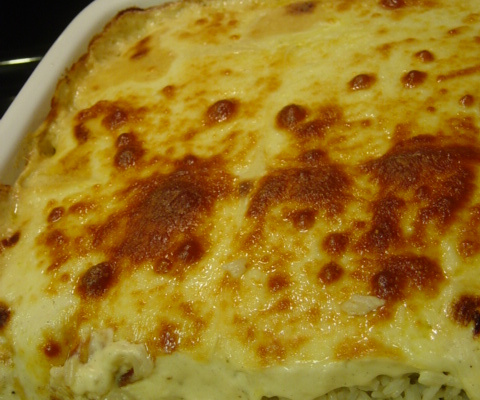 Torta diferente de carne moída com legumes