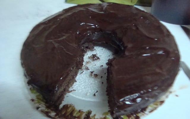 Bolo chocolate amargo