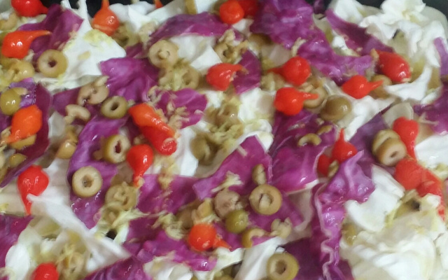 Salada de repolho do Gil