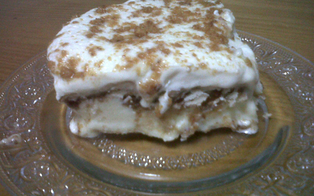 Pavê Sorvete de Paçoca