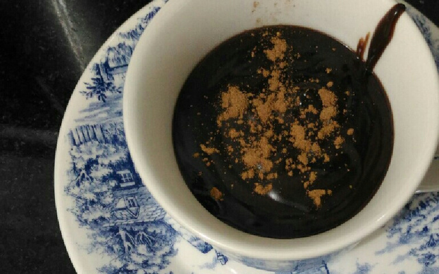 Chocolate quente cremoso