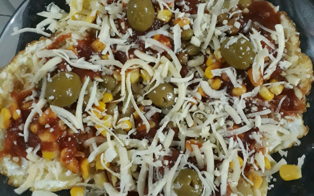 Pizza de ovos