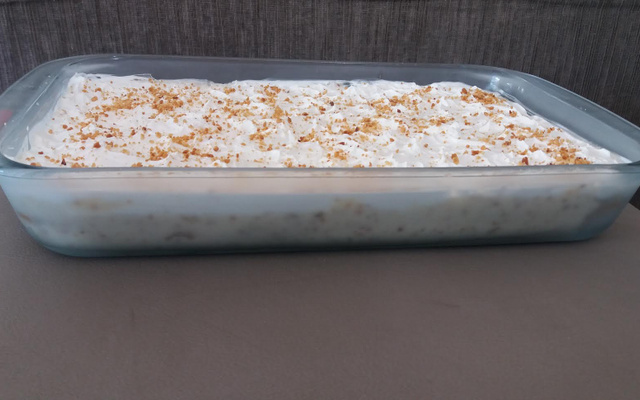 Pavê rápido de amendoim