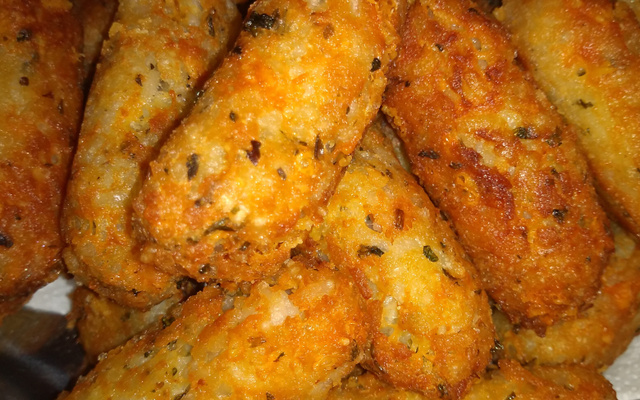 Bolinho de arroz simples