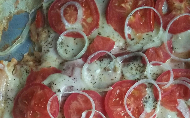 Massa de pizza de liquidificador