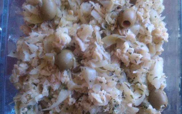 Bacalhau a Brás light