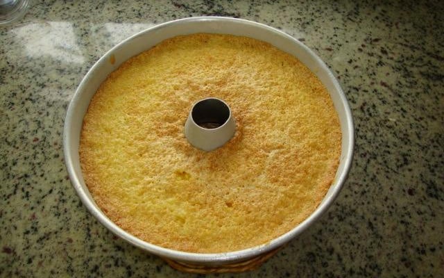 Bolo de fubá cremosão