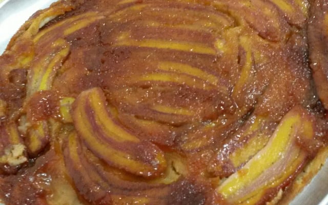 Torta de banana rápida