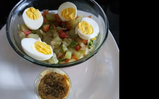 Salada de chuchu