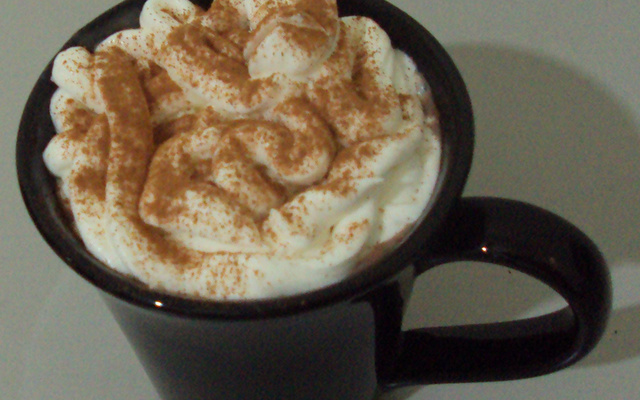 Chocolate quente cremoso