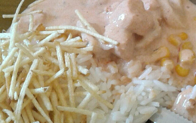 Estrogonofe de frango diferente