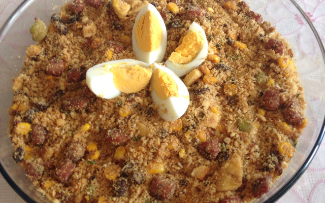 Farofa de biscoito cream cracker