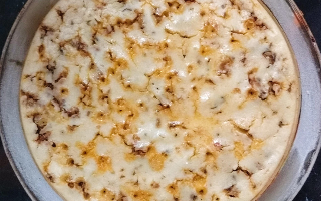 Torta de sardinha no liquidificador