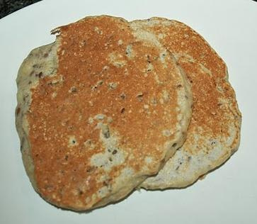 Panqueca de banana e aveia