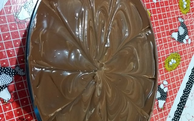 Torta de Bolacha com ganache